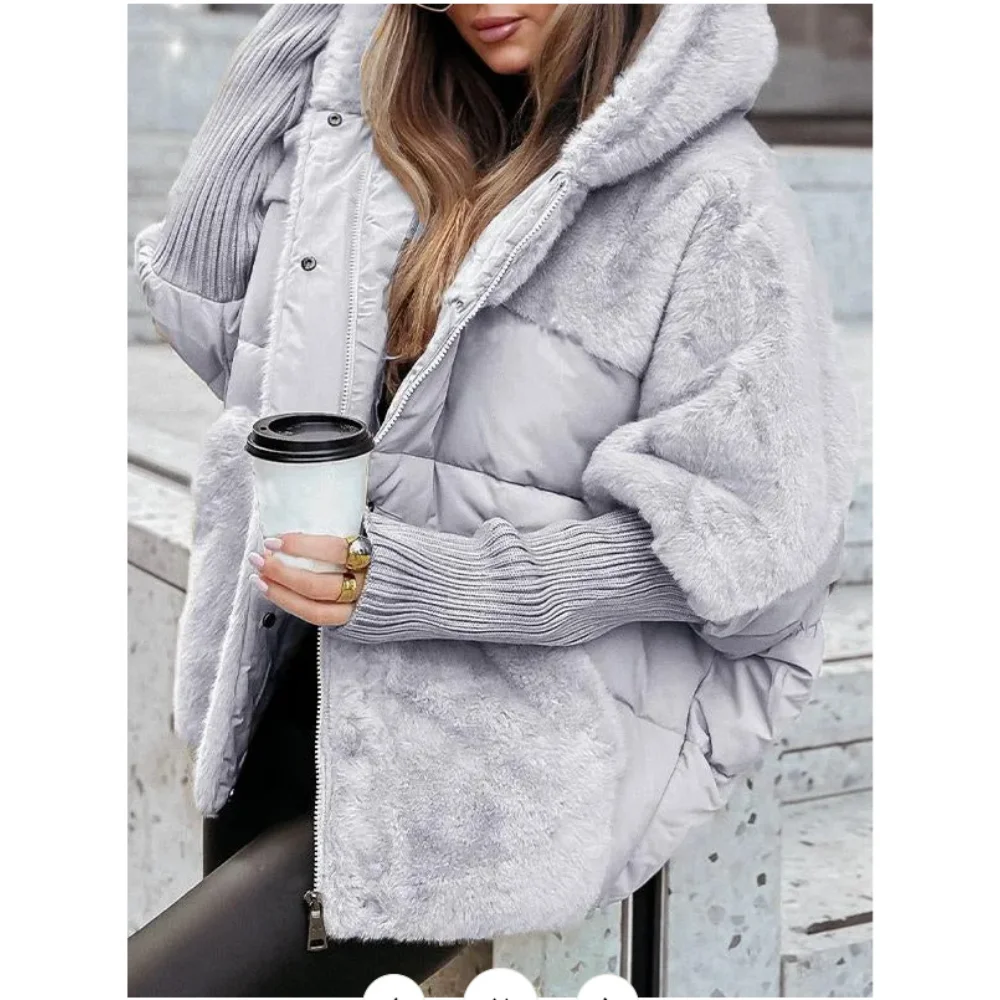 Winter Jacket Women New Down Jacket Hooded Long Sleeve Winter Clothes