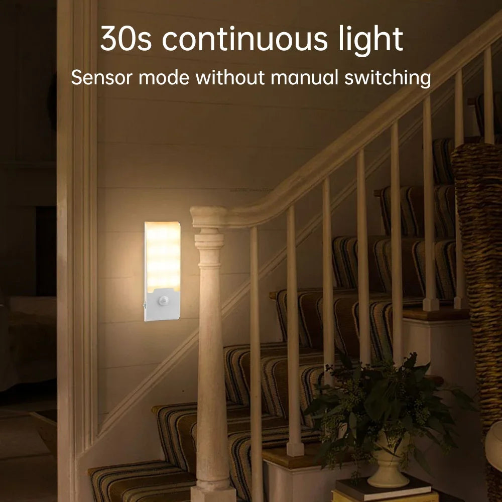 LED Induction Wall Light Bedroom Decor Cabinet Bathroom Light