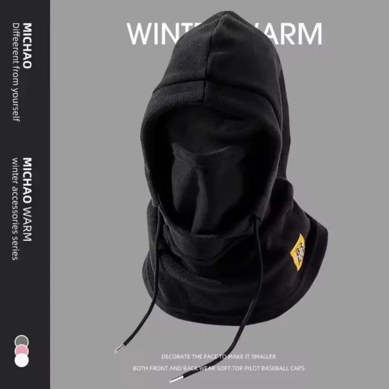 Winter Warm Hat with Mask and Neck Warmer 3-in-1 Windproof Balaclava forMen and Women