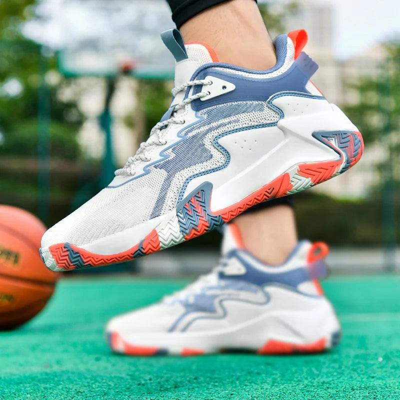 2025 New Basketball Shoes Men Breathable Cushioning Sneakers
