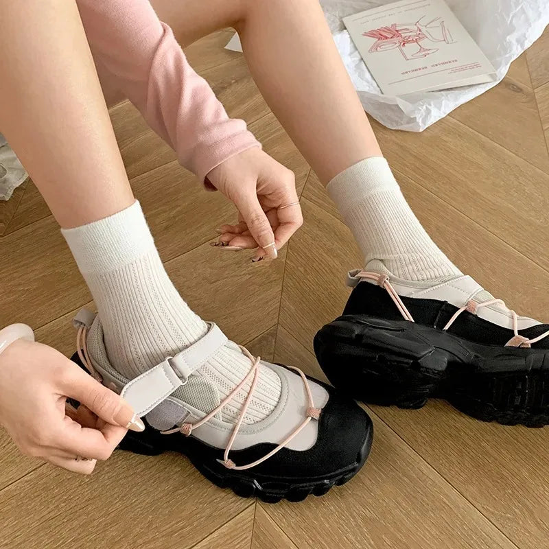 Women's Shoes Platform Female Footwear Shallow Mouth