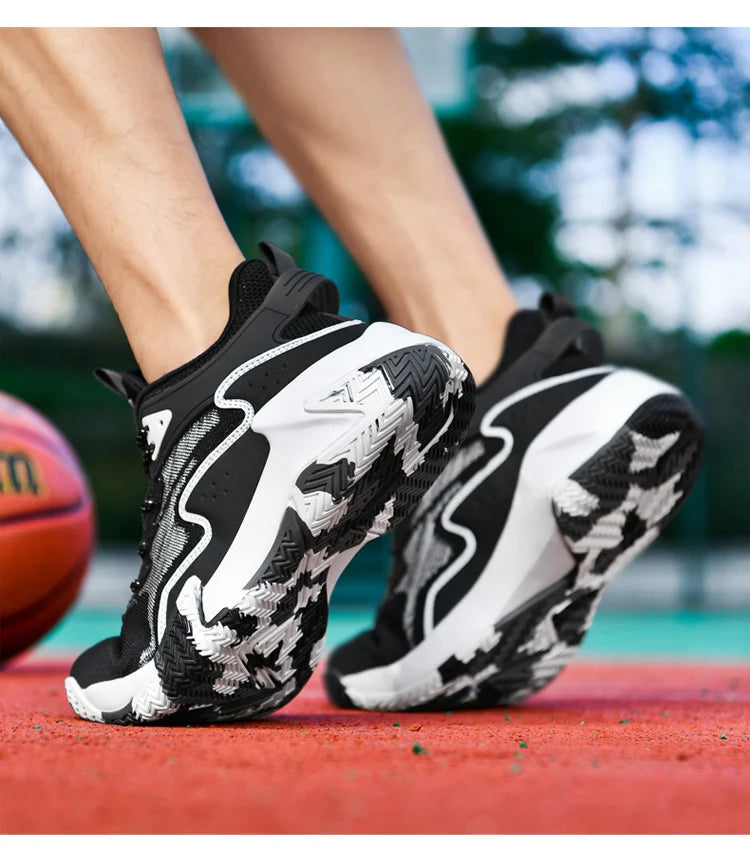 2025 New Basketball Shoes Men Breathable Cushioning Sneakers