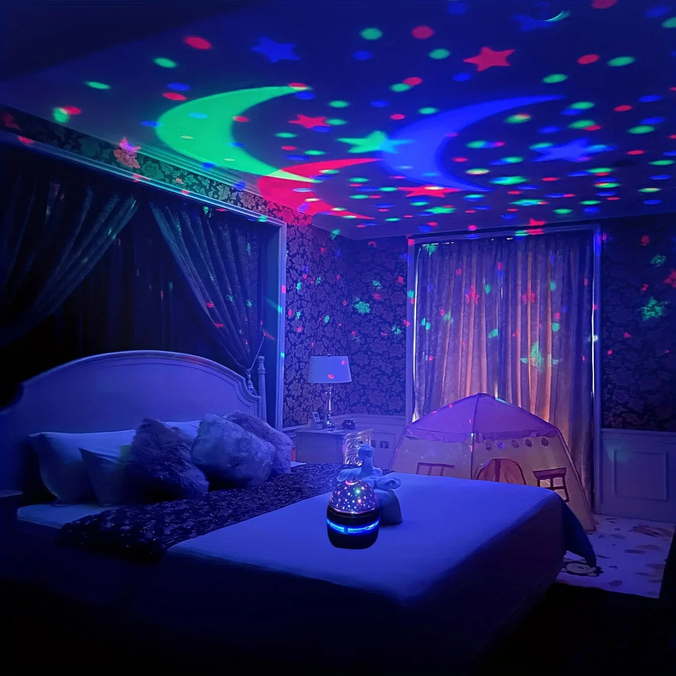 Colorful LED Starry Sky Projector Light