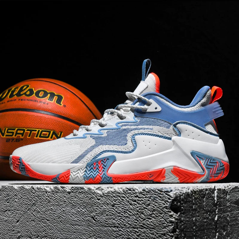 2025 New Basketball Shoes Men Breathable Cushioning Sneakers