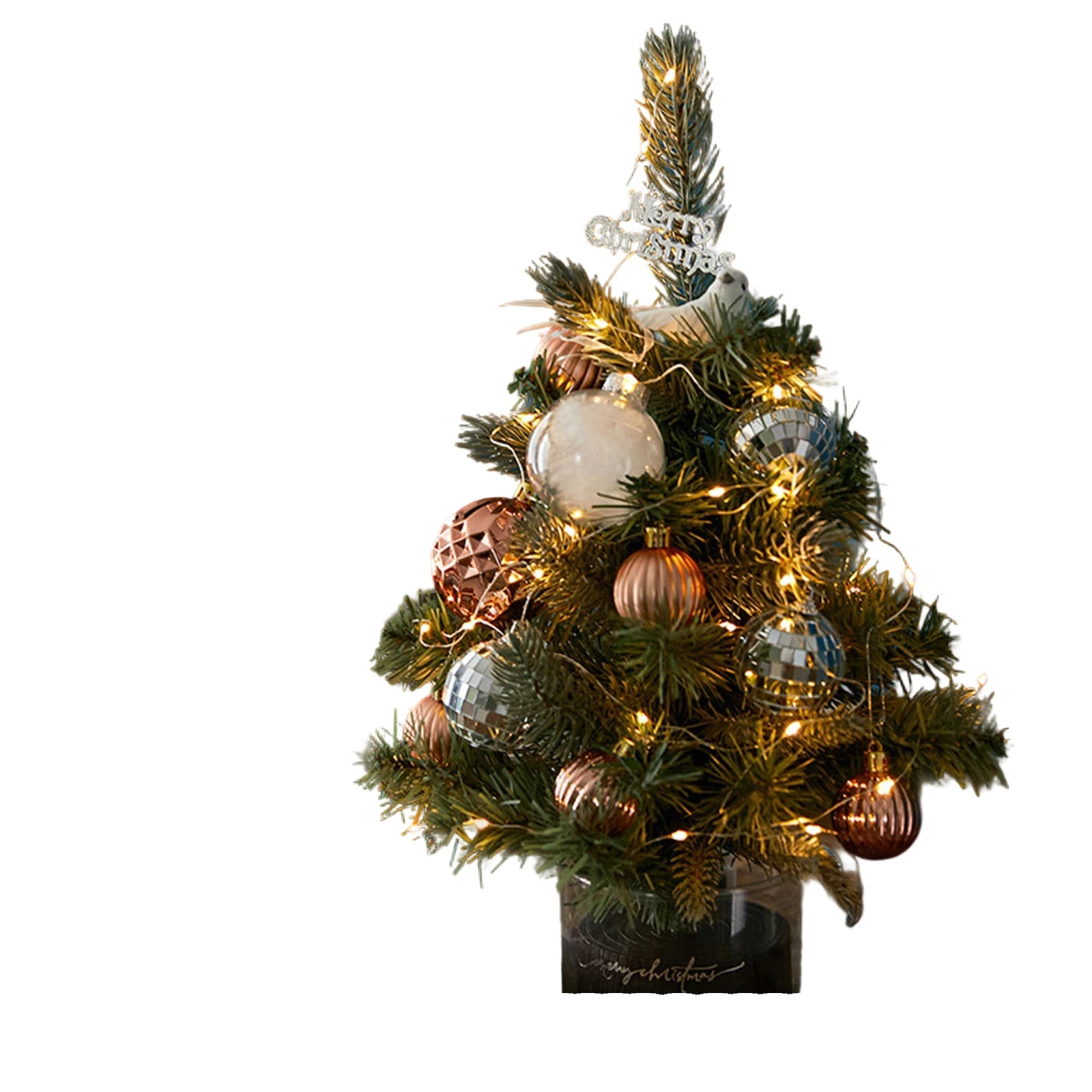 Classic Exquisite Christmas Tree Christmas Creatively Desktop Ornaments