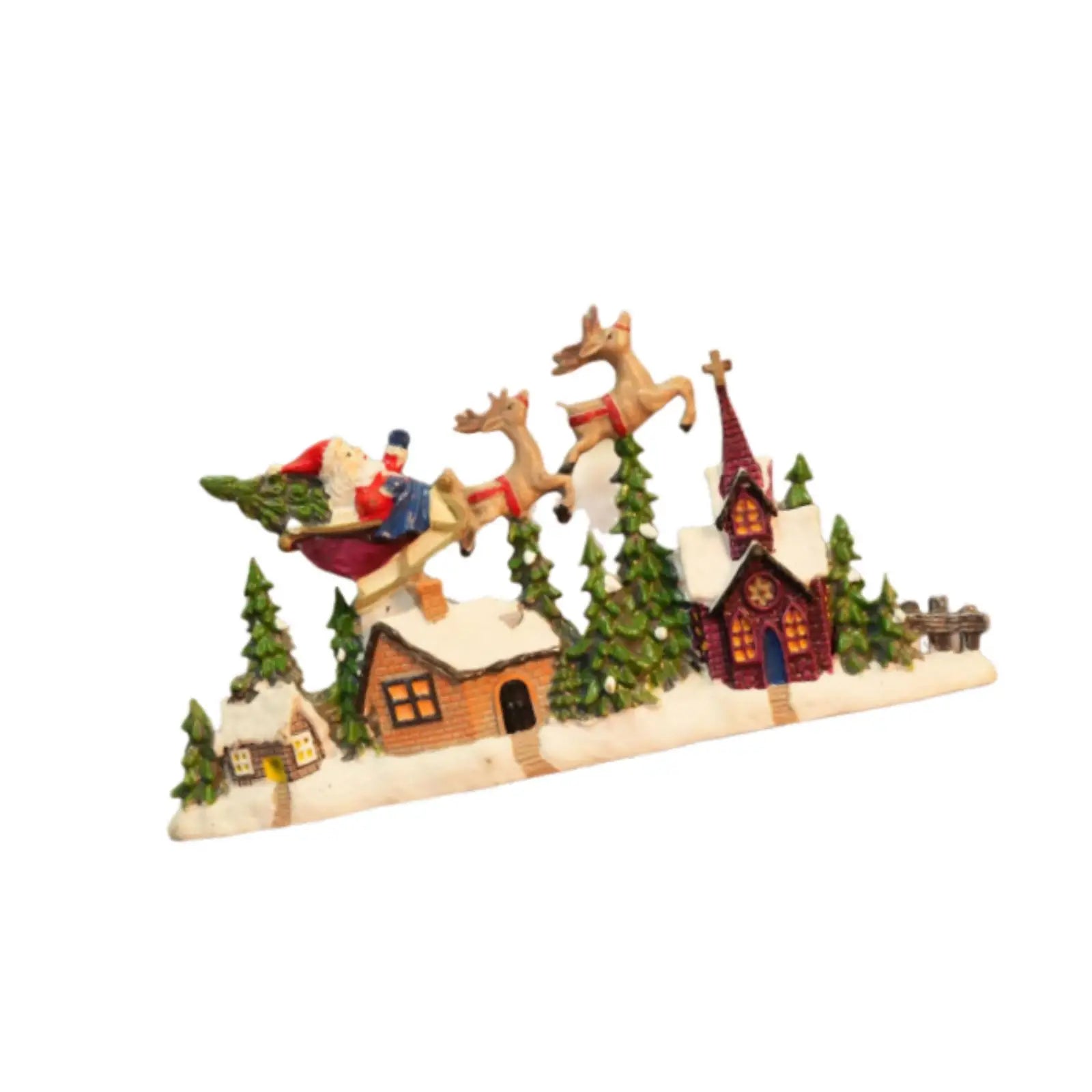 Christmas Village House Figurine Christmas Decoration