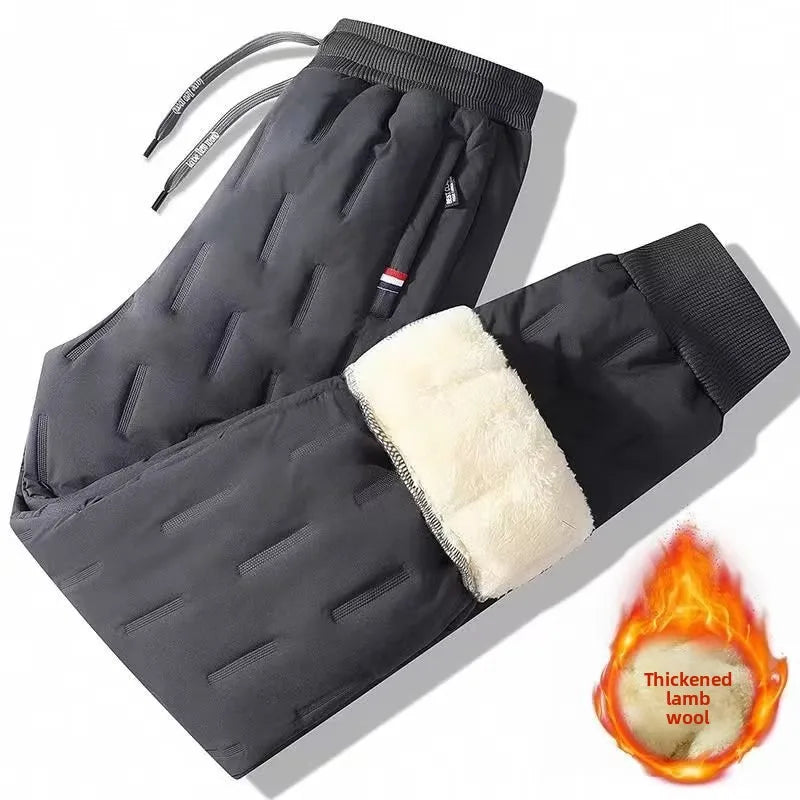 winter Men Clothing Autumn 2025 Casual Pants for Man Stripe Trousers