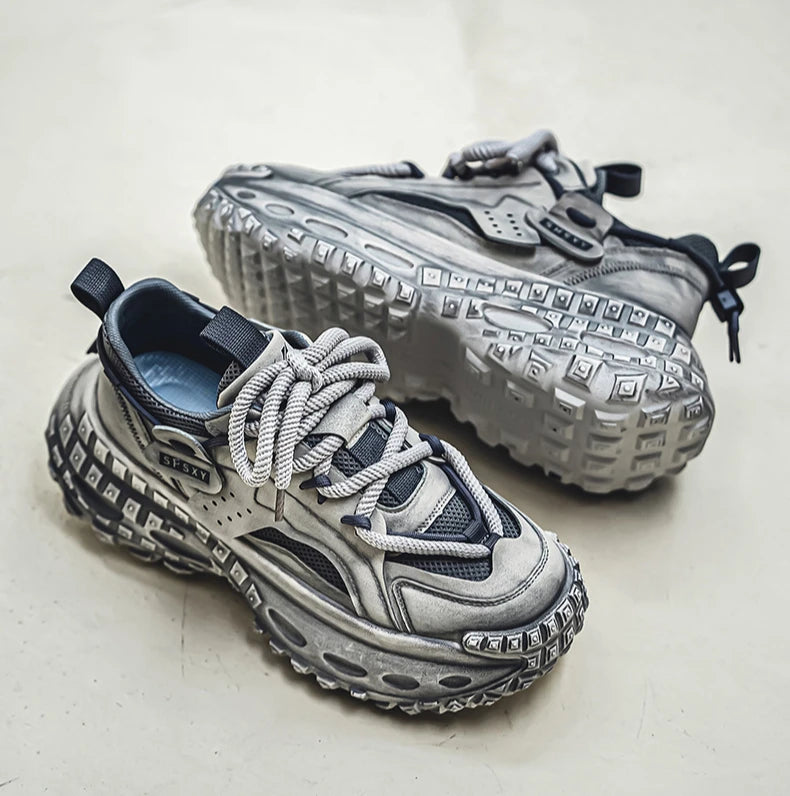 New Summer Outdoor Men's Casual Thick Bottom Sneaker Shoes for Men