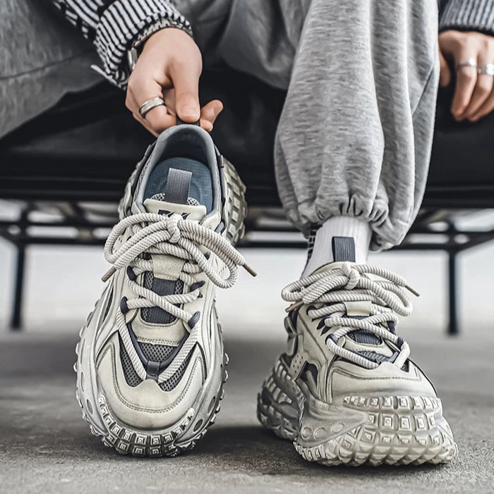 New Summer Outdoor Men's Casual Thick Bottom Sneaker Shoes for Men