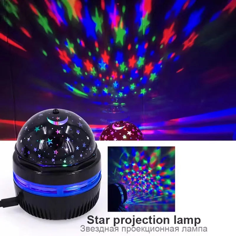 Colorful LED Starry Sky Projector Light