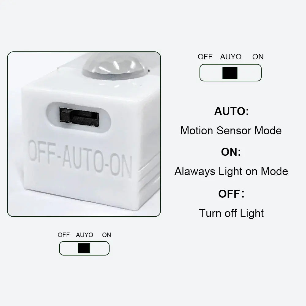 Wireless LED Cabinet Night Light Portable Detector Lamp for Wardrobe Hallway