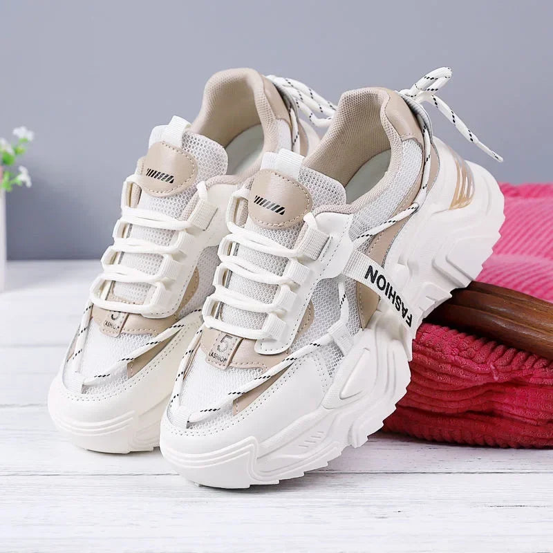 Women‘s Shoes New Fashion Breathable Mesh All-match