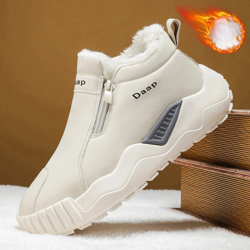 Winter Casual Boots Man  High Top Men's Platform Shoes