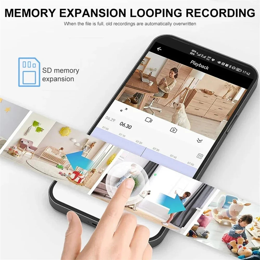 A4 Wifi Mini Camera HD 1080P Wireless Camera Night Vision Recorder Real Time Alarm Baby Monitor