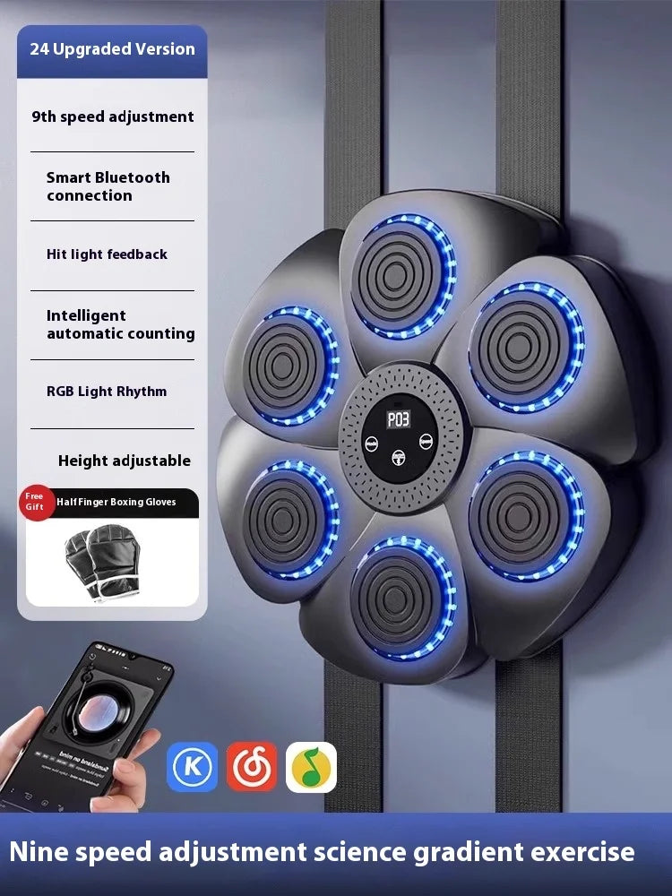 Smart Music Boxing Machine Home Use Adult & Children Wall Target Boxing