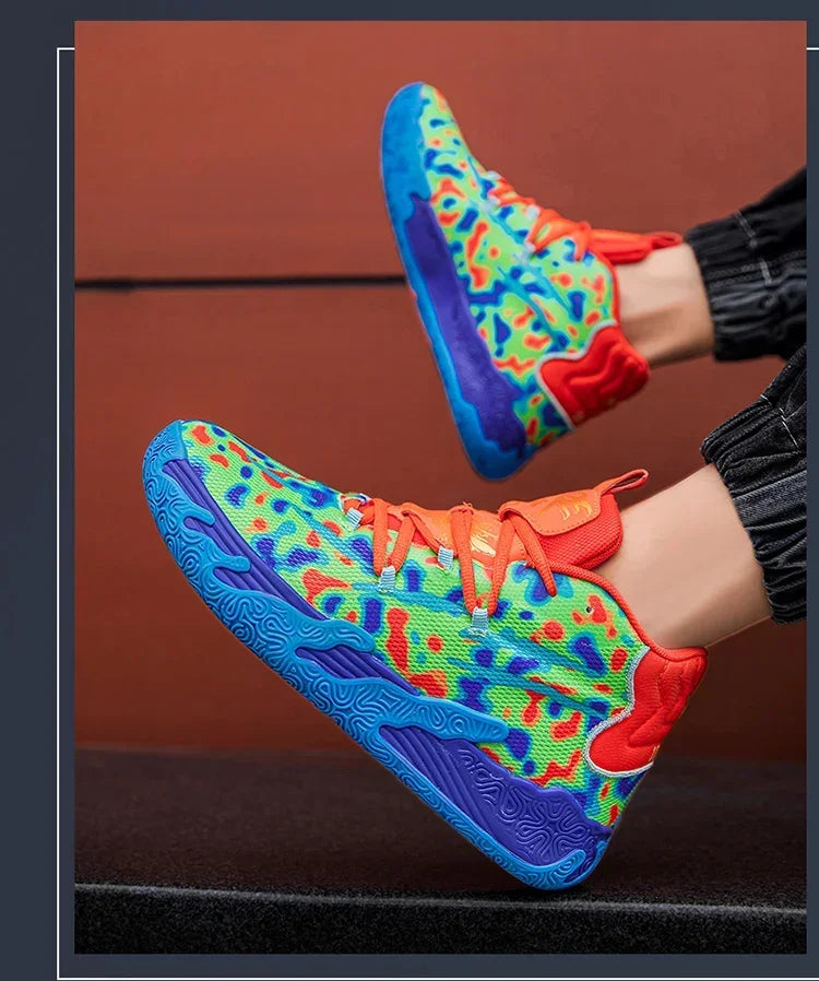 Basketball Shoes for Men Cushioning Basketball Sneaker