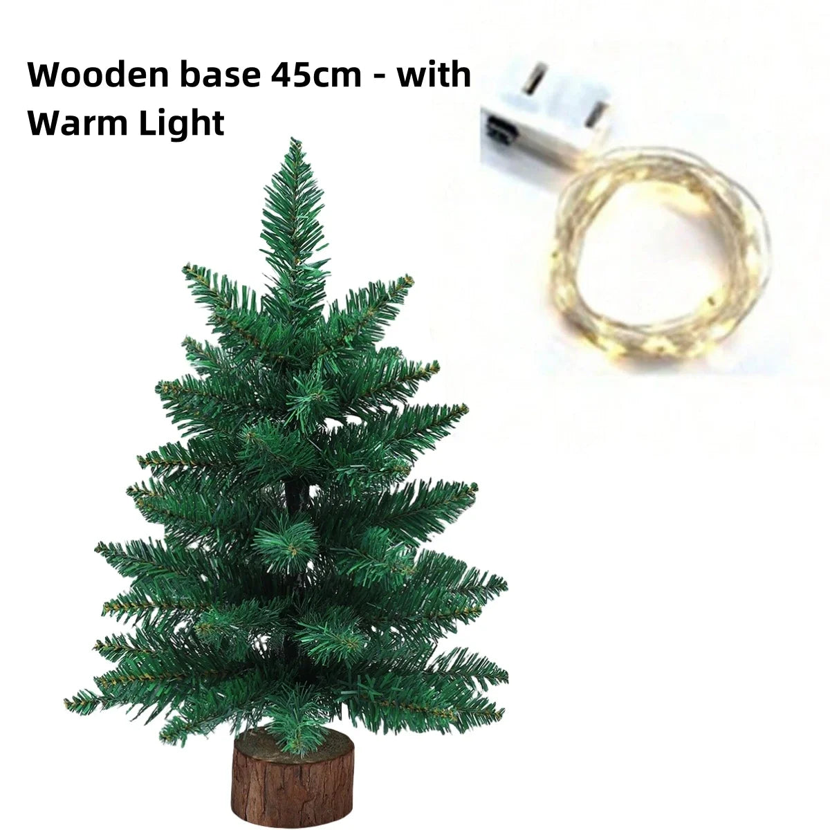 Christmas Tree Ornament Durable Mini Christmas Tree Decoration