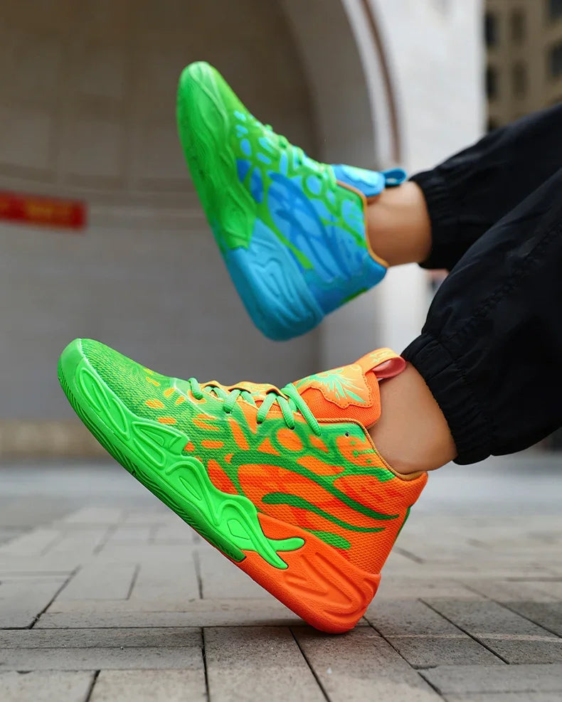 Men Running Light Sports Shoes Basketball Shoes