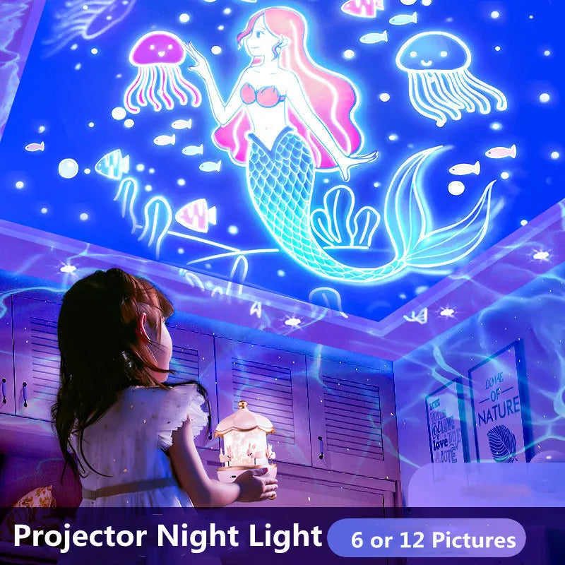 Starry Sky Projector Speaker Starry Sky Music Night Light