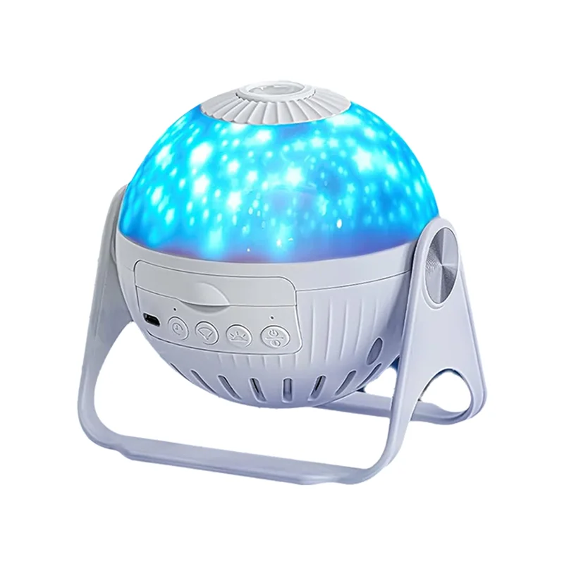 ABKW-Starry Night Light Projector For Kids 360° LED Projector Lamp