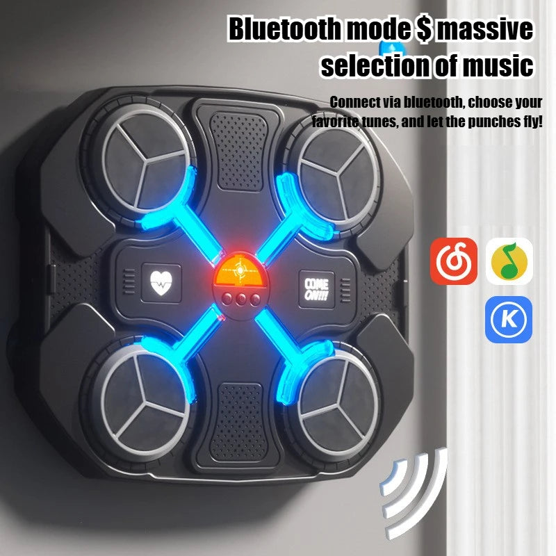 Wall Mounted Smart Music Boxing Machine Bluetooth