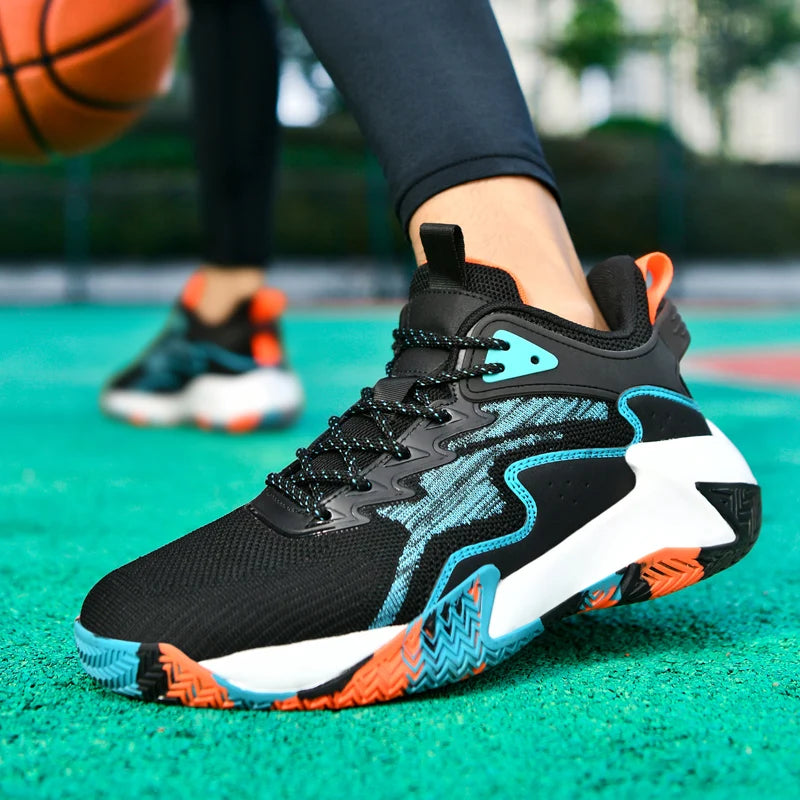 2025 New Basketball Shoes Men Breathable Cushioning Sneakers