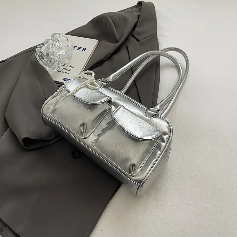 New Simple Leisure Pillow Bag Trendy Versatile Shoulder Bag