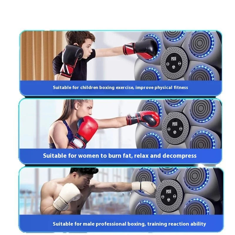 Smart Music Boxing Machine Home Use Adult & Children Wall Target Boxing