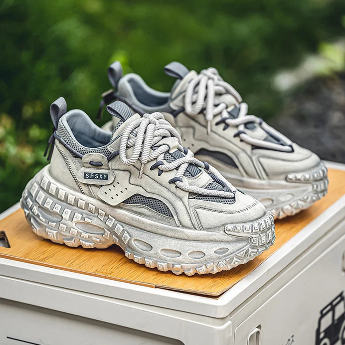 New Summer Outdoor Men's Casual Thick Bottom Sneaker Shoes for Men