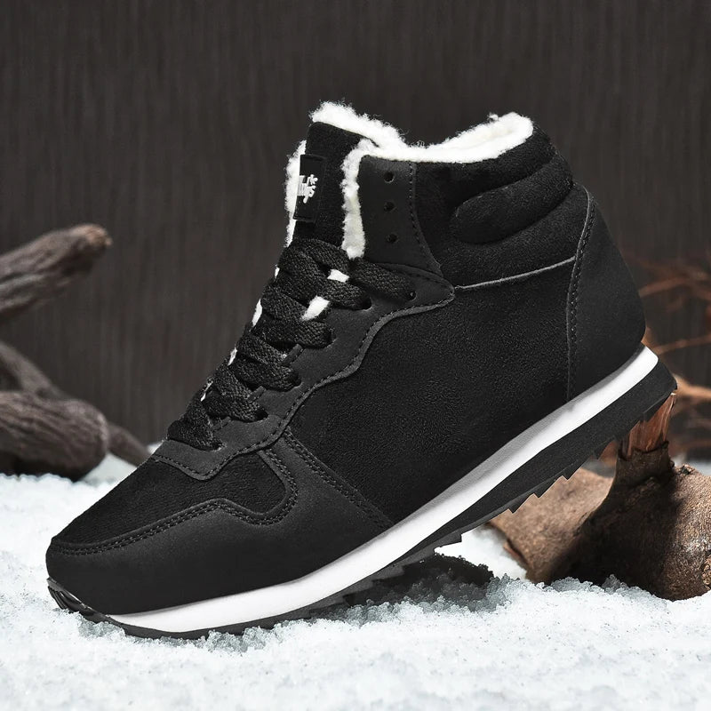 Winter Men Boots Casual Warm Ankle Boots Shoes for Man
