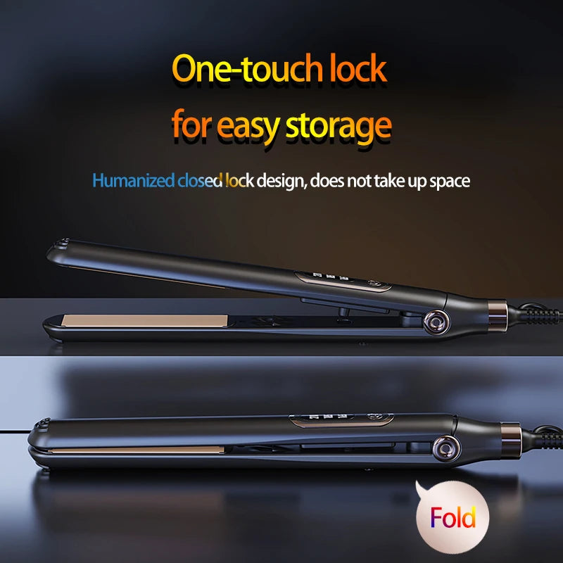 Hot Comb Straightener Curler Dual Purpose