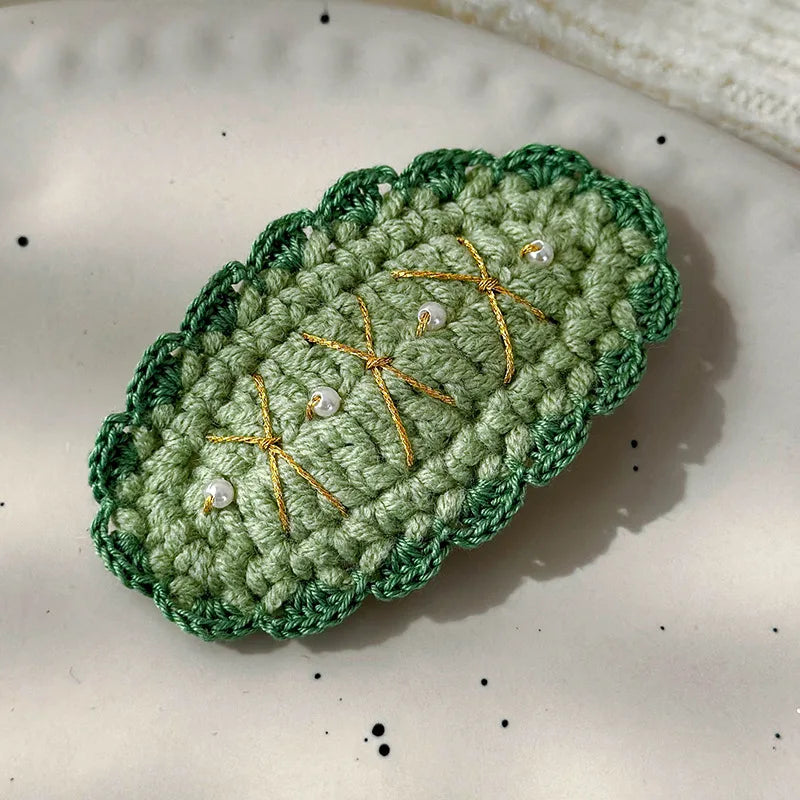 Christmas Series Hair Clips Winter Wool HairPins