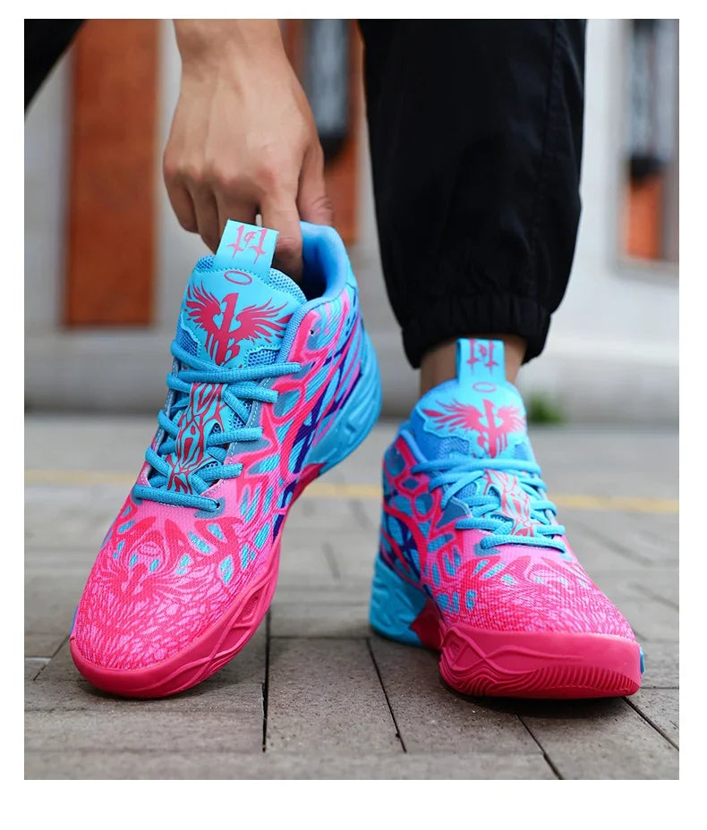 Men Running Light Sports Shoes Basketball Shoes